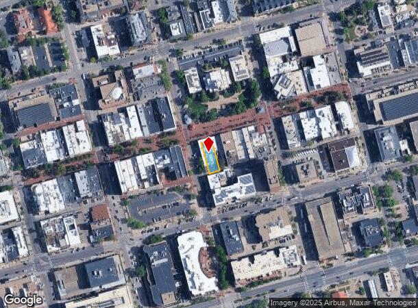 1966 13Th St, Boulder, CO Parcel Map