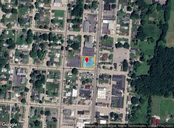 201 N Main St, New Carlisle, OH Parcel Map