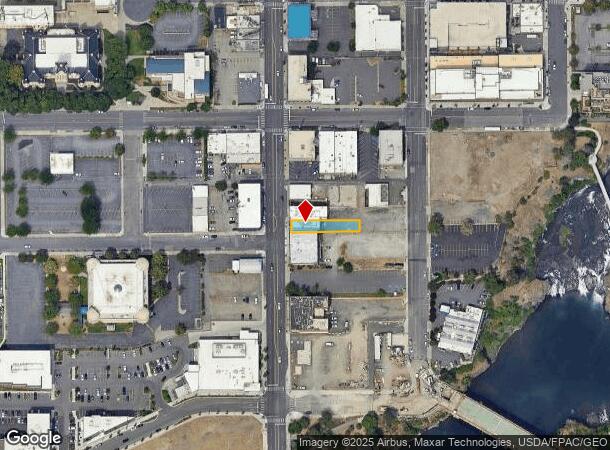  628 N Monroe St, Spokane, WA Parcel Map