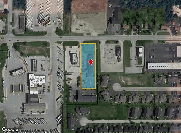  5815 W Monee Manhattan Rd, Monee, IL Parcel Map