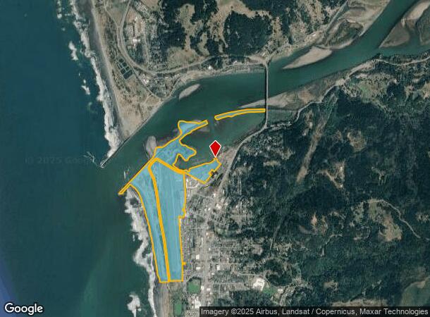 29971 Harbor Way, Gold Beach, OR Parcel Map