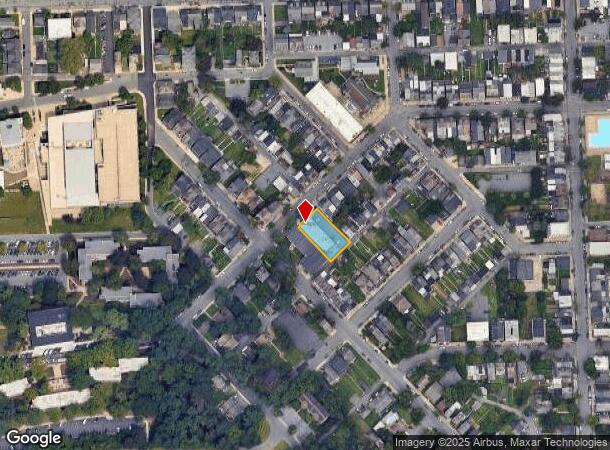  506 Thomas St, Bethlehem, PA Parcel Map