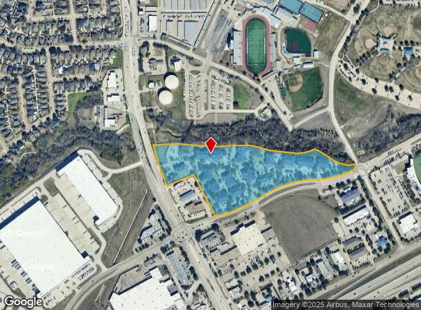  4777 Memorial Dr, The Colony, TX Parcel Map