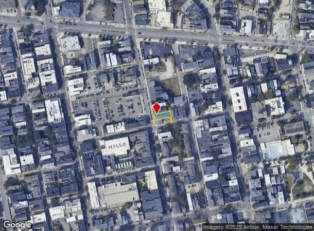  1406 Walnut St, Cincinnati, OH Parcel Map