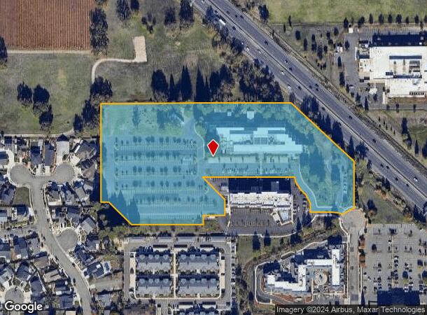  3883 Airway Dr, Santa Rosa, CA Parcel Map