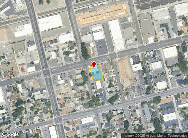  888 W 2Nd St, Reno, NV Parcel Map