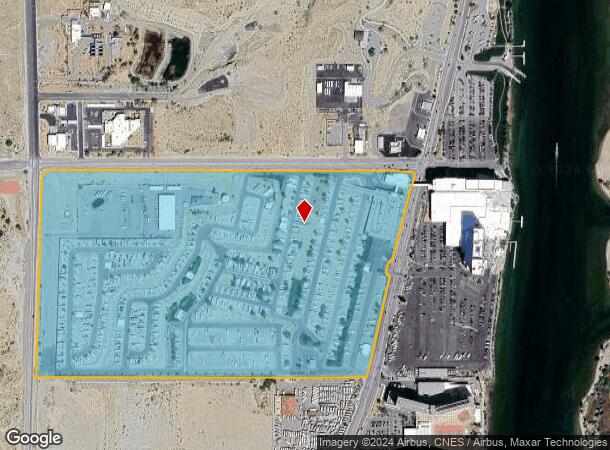  1651 S Casino Dr, Laughlin, NV Parcel Map