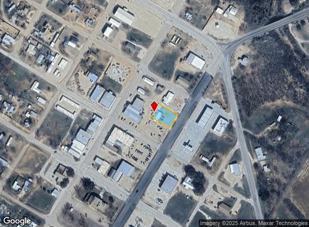  801 Commerce St, Robert Lee, TX Parcel Map