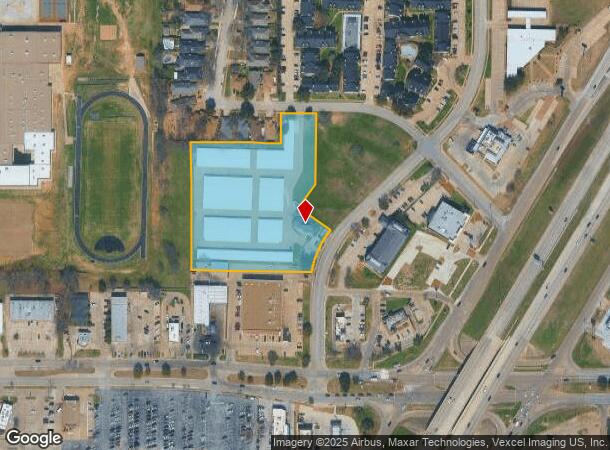 2905 Crystal Springs Spgs, Bedford, TX Parcel Map