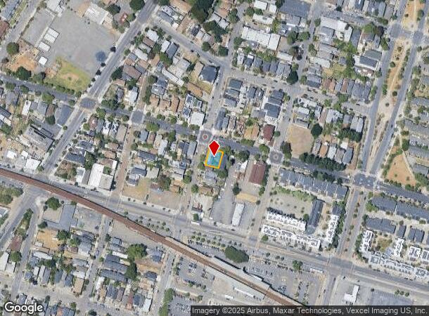 1485 8Th St, Oakland, CA Parcel Map