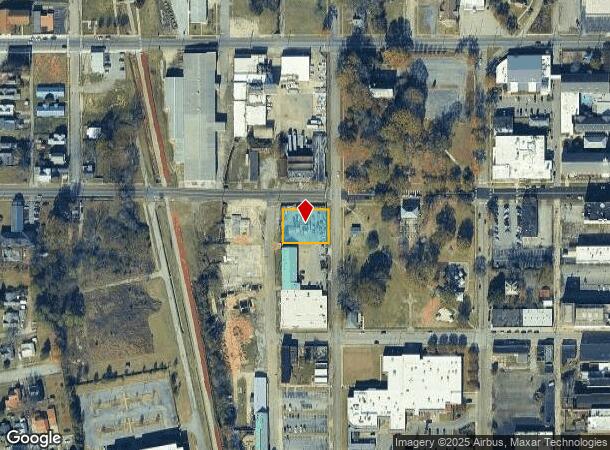  210 W 14Th St, Anniston, AL Parcel Map