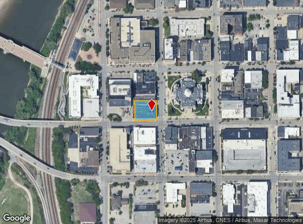  100 N 3Rd St, Lafayette, IN Parcel Map