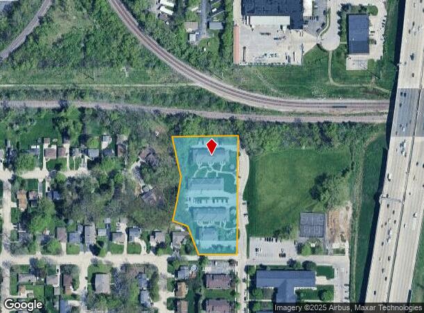  1901 S 102Nd St, Milwaukee, WI Parcel Map