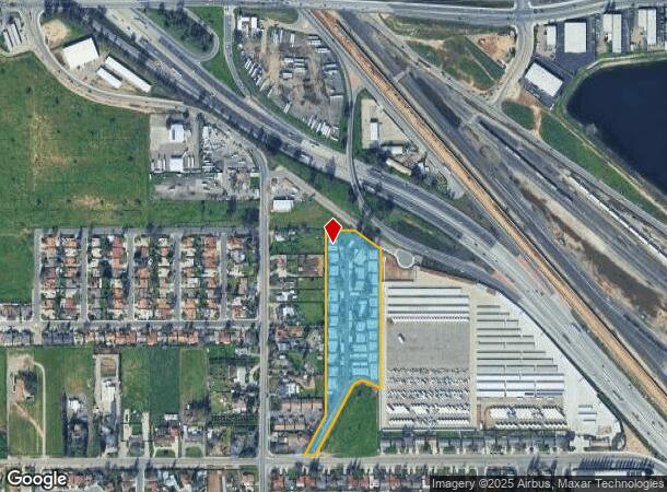 3585 N Parkway Dr, Fresno, CA Parcel Map