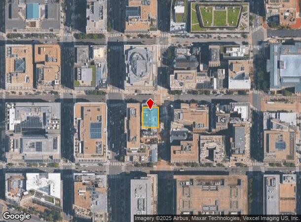  1000 F St Nw, Washington, DC Parcel Map