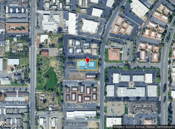  1835 N Fine Ave, Fresno, CA Parcel Map