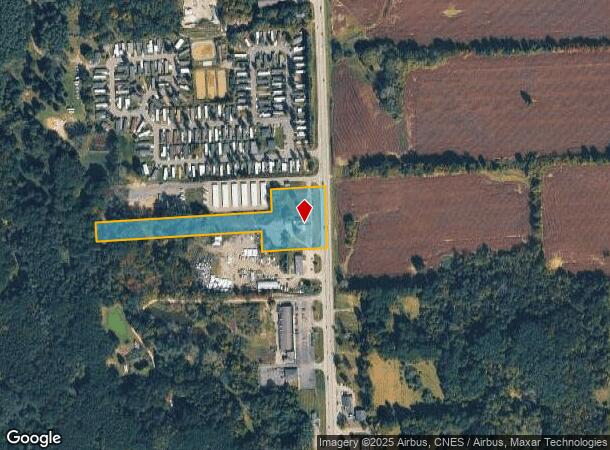  3716 S Lapeer Rd, Metamora, MI Parcel Map