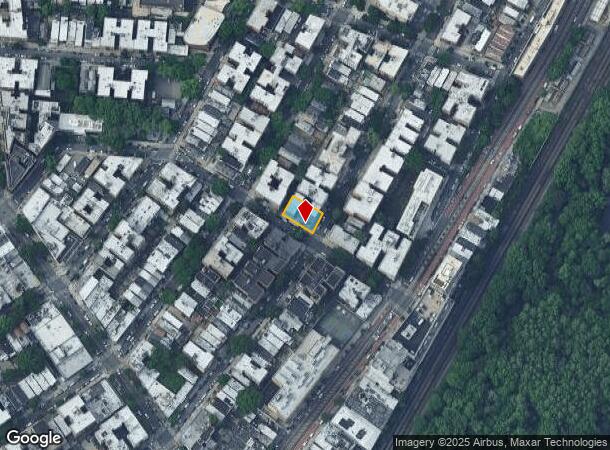  345 E 205Th St, Bronx, NY Parcel Map