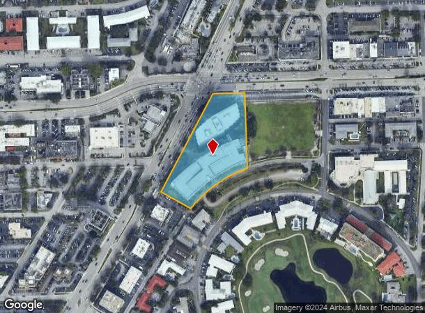  2400 E Commercial Blvd, Fort Lauderdale, FL Parcel Map