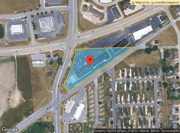  10340 N Clinton St, Fort Wayne, IN Parcel Map