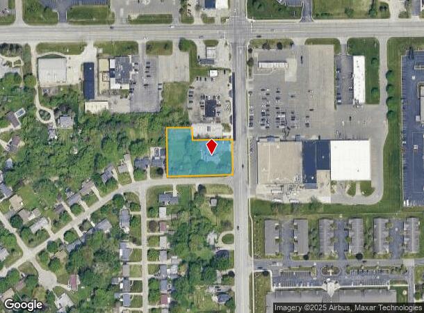  2052 S Dye Rd, Flint, MI Parcel Map