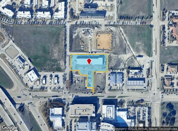  3421 Renner Rd, Plano, TX Parcel Map