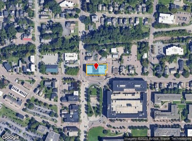 1 E Allen St, Winooski, VT Parcel Map