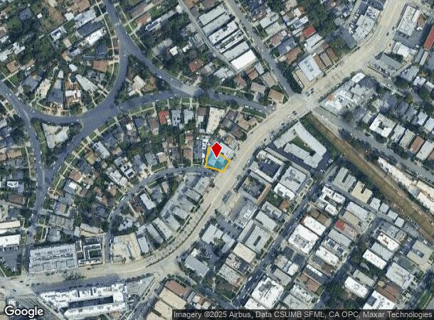  11741 W Washington Blvd, Los Angeles, CA Parcel Map