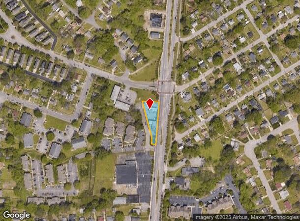  1255 N King St, Hampton, VA Parcel Map