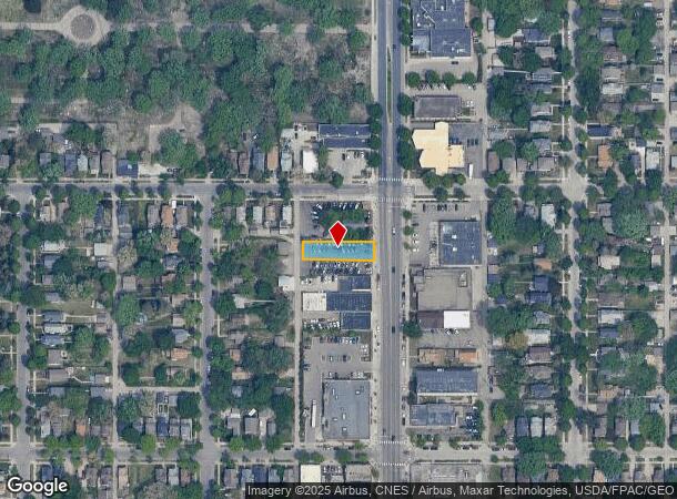 2642 Central Ave Ne, Minneapolis, MN Parcel Map