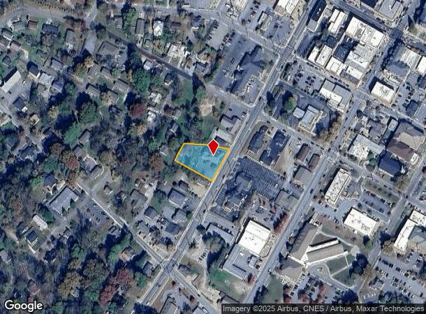  178 S Caldwell St, Brevard, NC Parcel Map