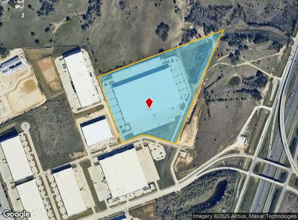 1809 Titan Dr, Georgetown, TX Parcel Map