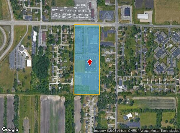  1605 Tittabawassee Rd, Saginaw, MI Parcel Map