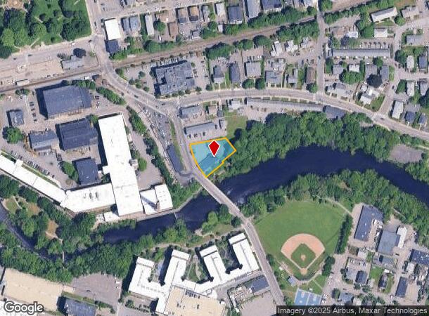  108 Elm St, Waltham, MA Parcel Map
