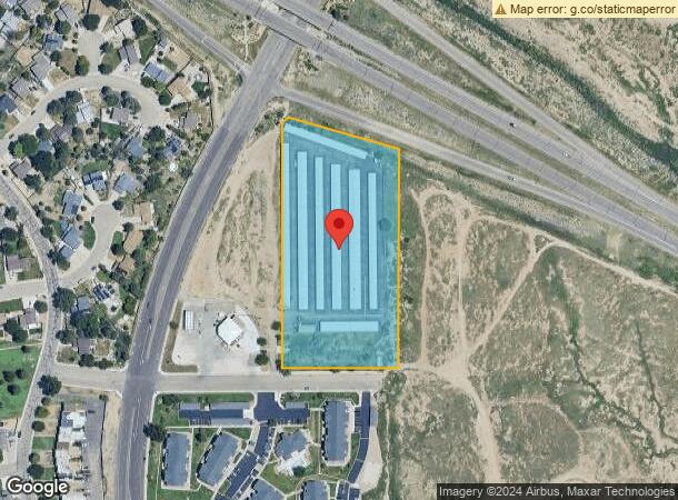  2121 Nottingham Dr, Pueblo, CO Parcel Map