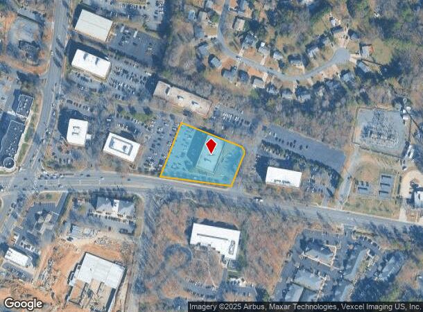  7301 Carmel Executive Park Dr, Charlotte, NC Parcel Map
