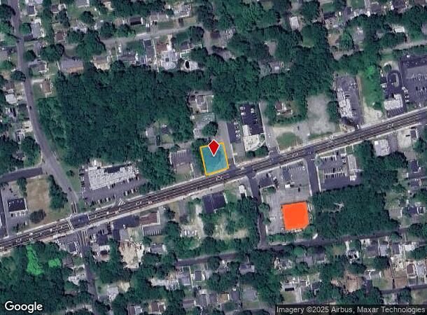 Montauk Hwy, Mastic, NY Parcel Map