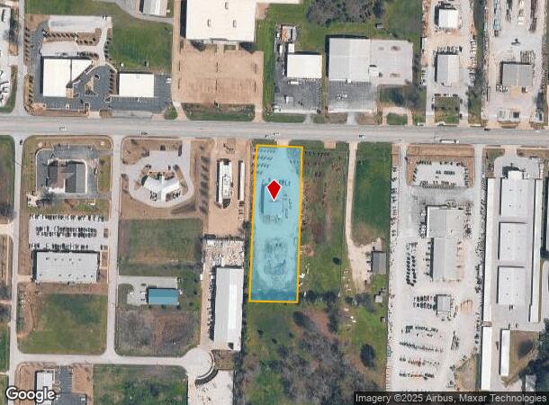 1033 W Henri De Tonti Blvd, Tontitown, AR Parcel Map