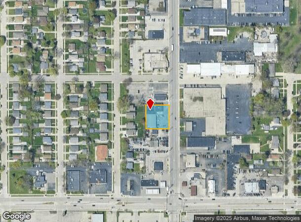  2818 Lathrop Ave, Racine, WI Parcel Map