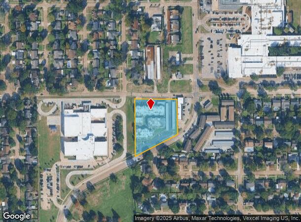 2402 Burke Rd, Pasadena, TX Parcel Map