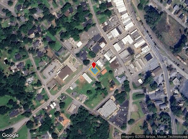 39 Mill St, Inman, SC Parcel Map