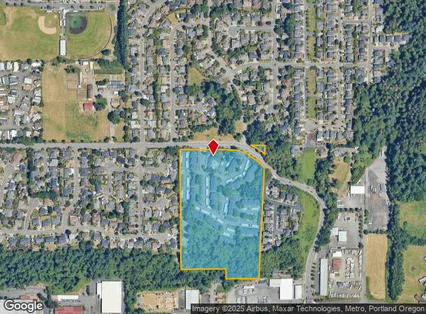 13300 Se Hubbard Rd, Clackamas, OR Parcel Map