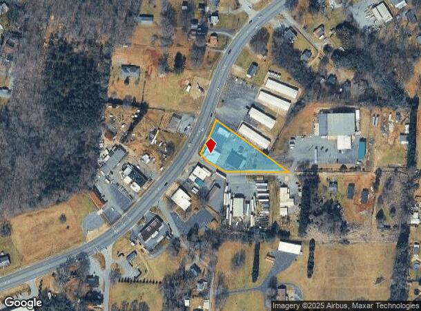  2830 Springs Rd Ne, Hickory, NC Parcel Map