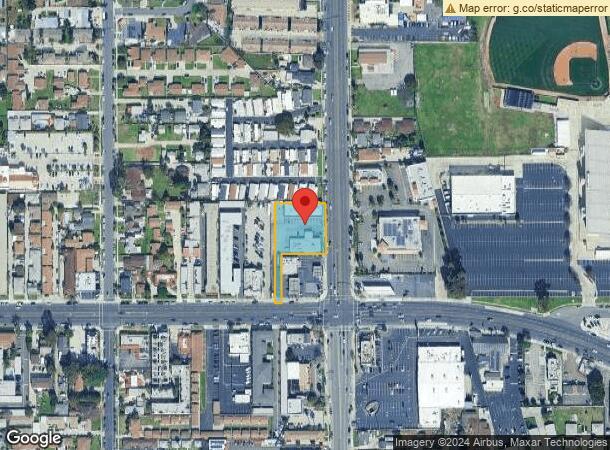  15747 Woodruff Ave, Bellflower, CA Parcel Map