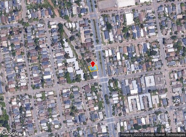 2830 Sacramento St, Berkeley, CA Parcel Map