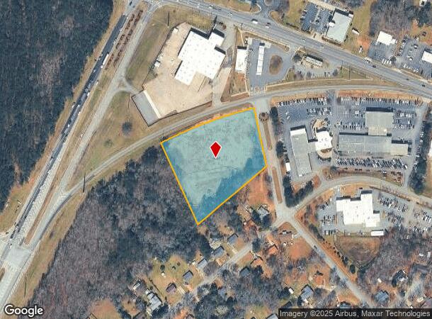  110 The Plz, Athens, GA Parcel Map