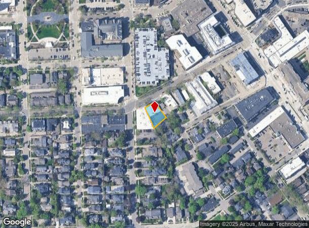 178 E Brown St, Birmingham, MI Parcel Map