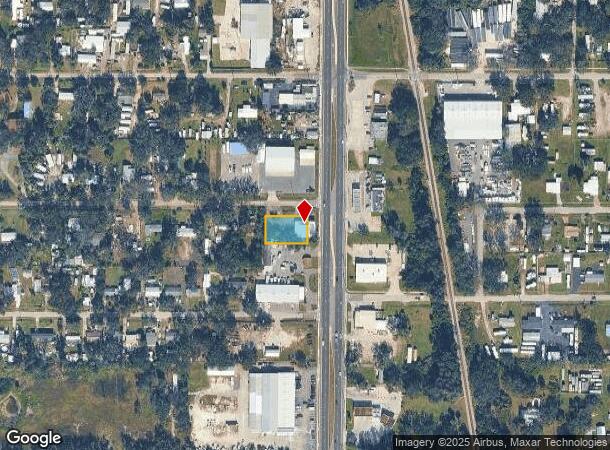  6135 Shirley Ave, Gibsonton, FL Parcel Map