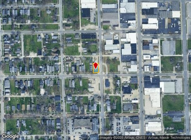  1940 S Harrison St, Fort Wayne, IN Parcel Map