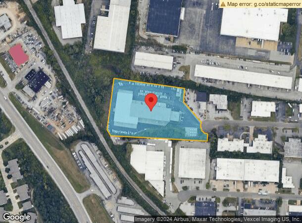  10899 Indian Head Industrial Blvd, Saint Louis, MO Parcel Map